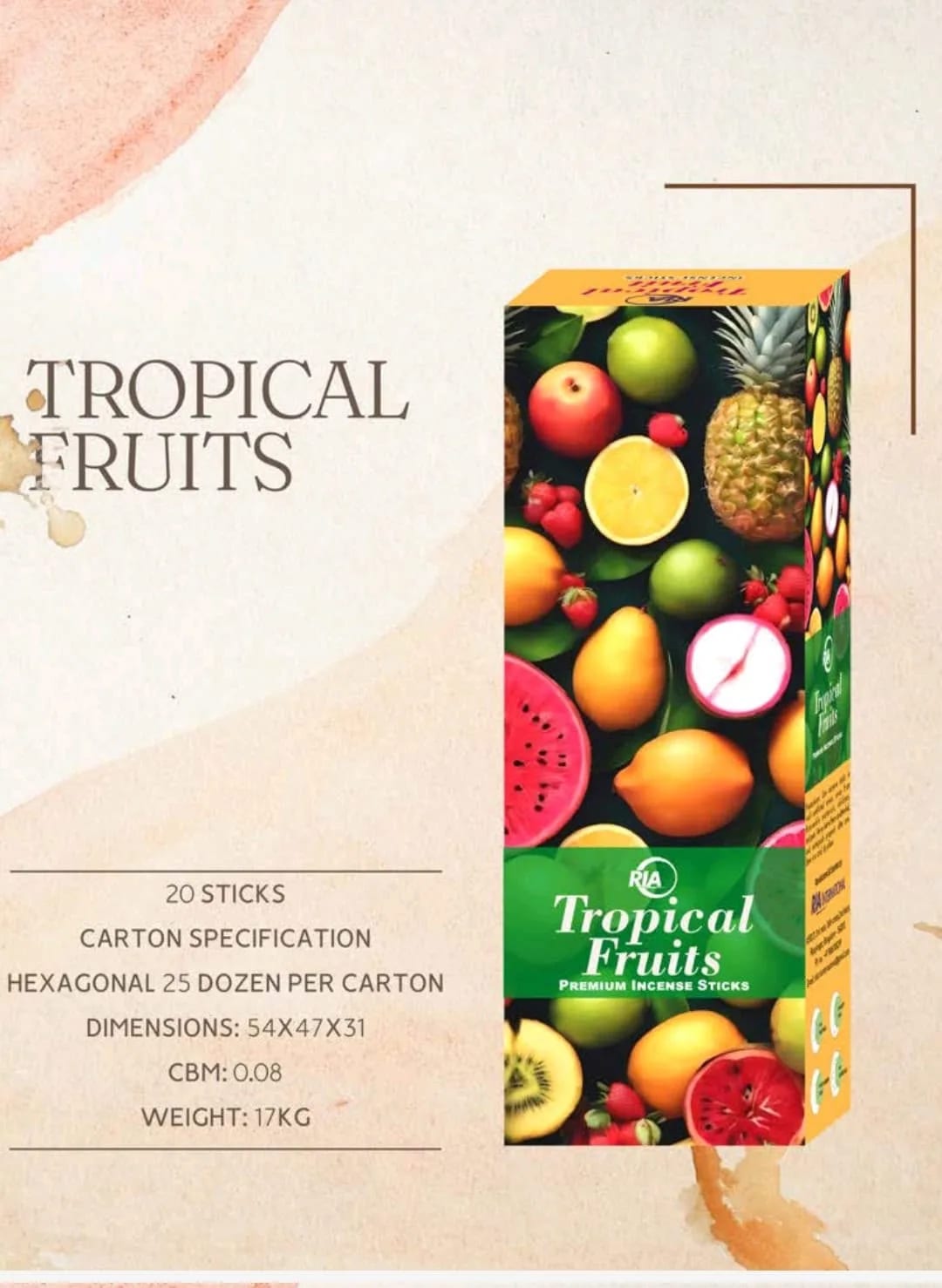 Tropical Fruits Tütsü